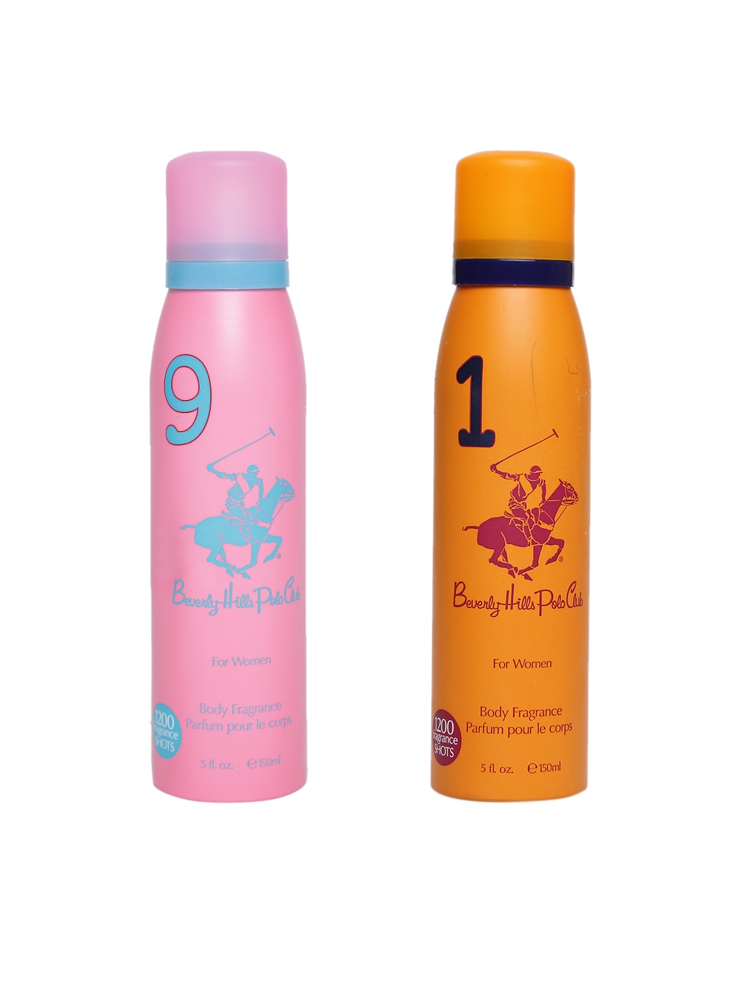 

Beverly Hills Polo Club Women Pack of 2 Deodorants, Pink