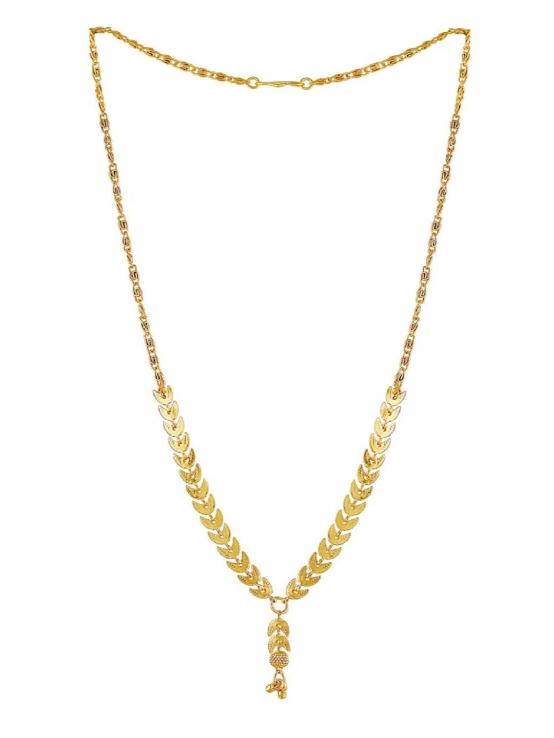 

JEWEL WORLD Set Of 3 Gold-Plated Stone-Studded Chains