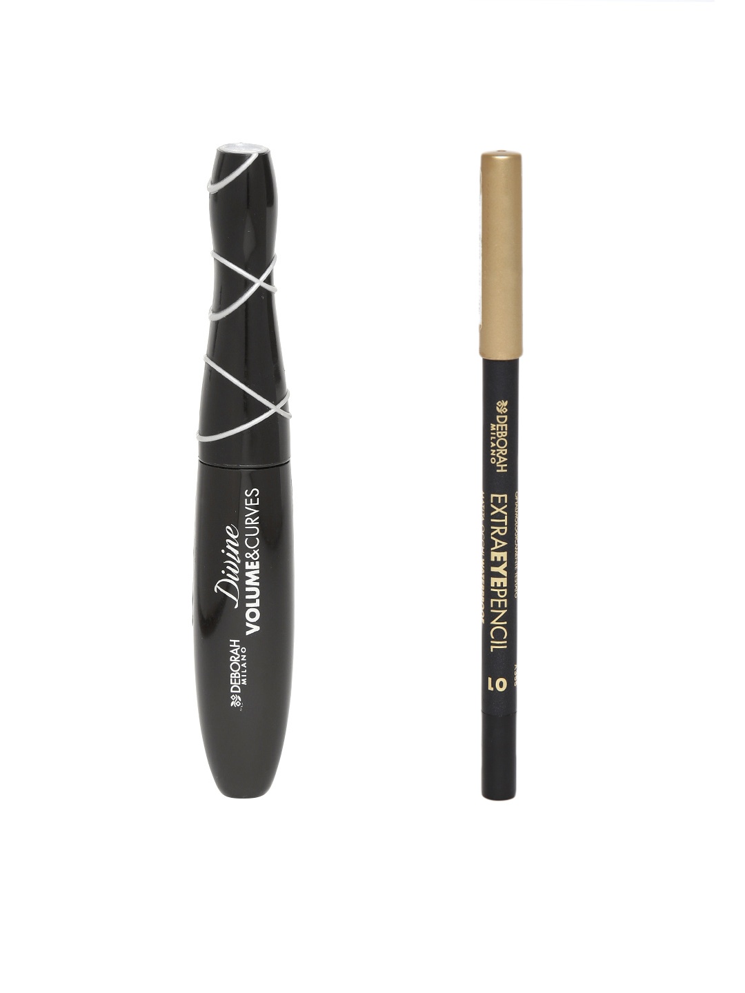 

Deborah Set of Mascara & Kajal Pencil, Black