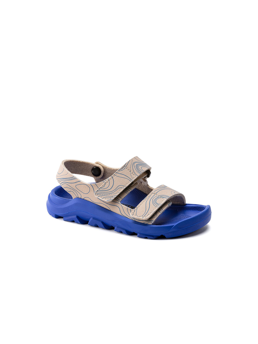 

Birkenstock Boys Mogami HL Narrow Width Comfort Sandals With An Ankle Strap, Beige
