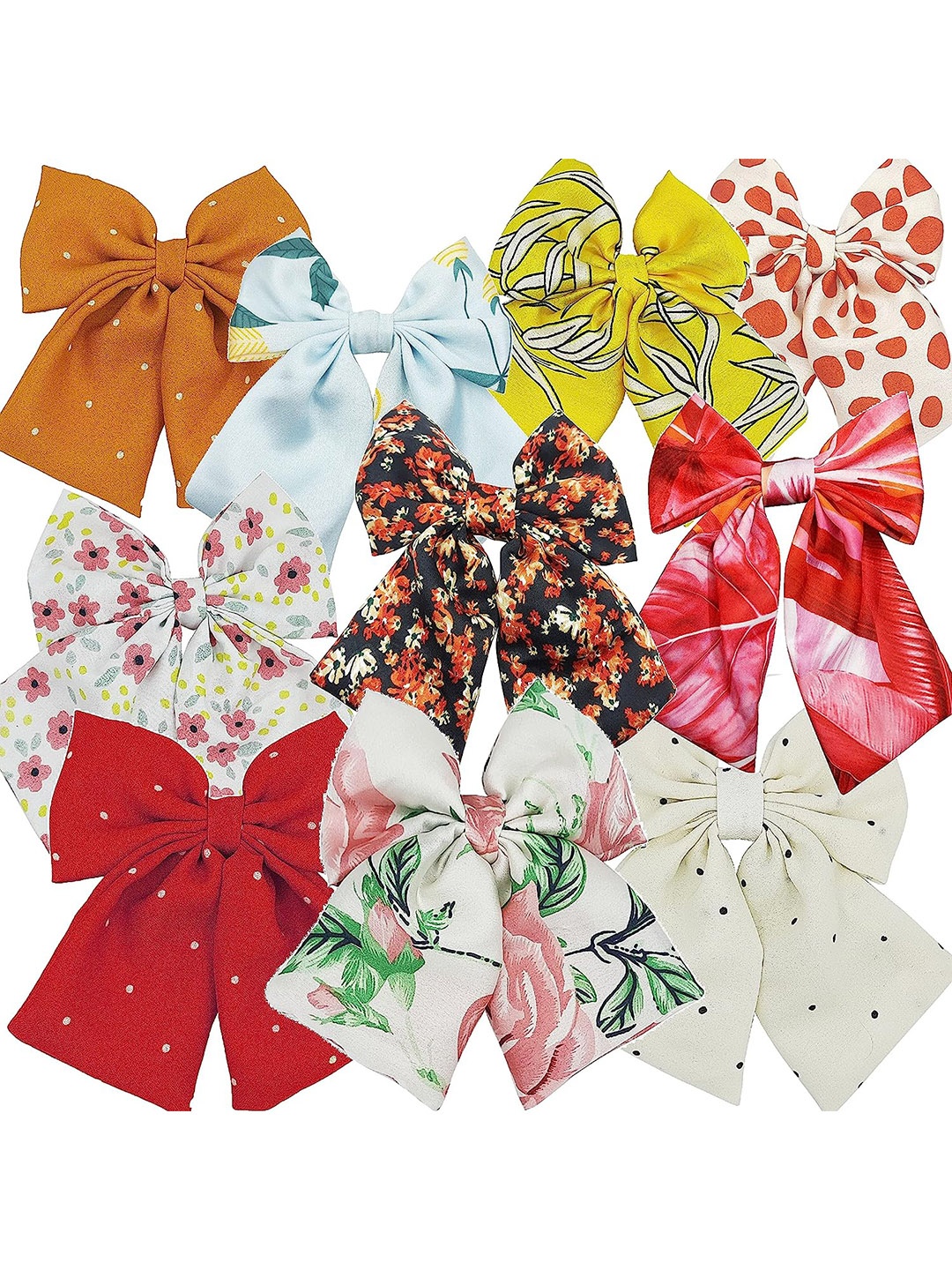 

CHRONEX Set Of 4 Assorted Bow Hair Clips