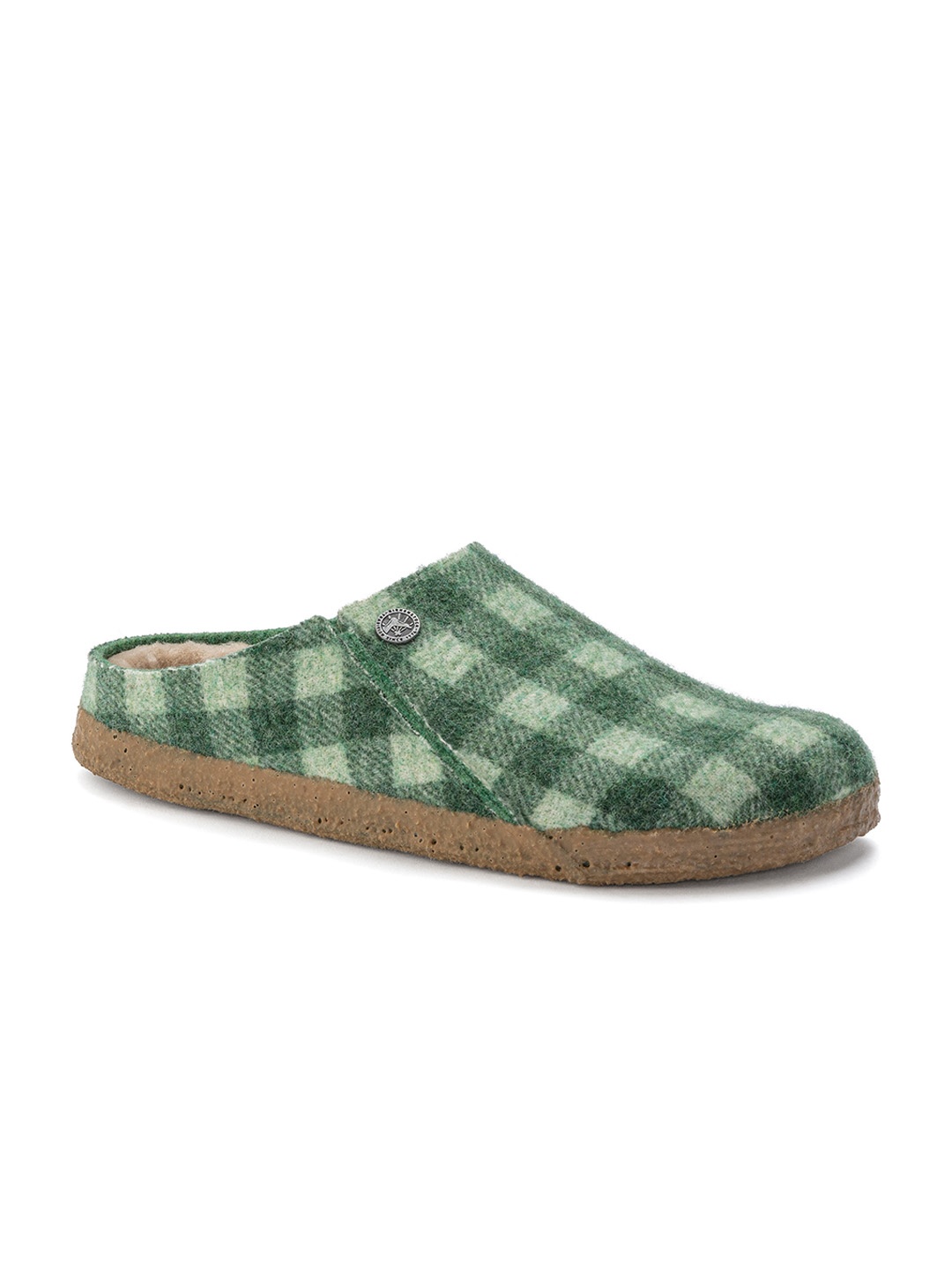 

Birkenstock Zermatt Shearling Beryl Narrow Width Wool Felt Slippers, Green