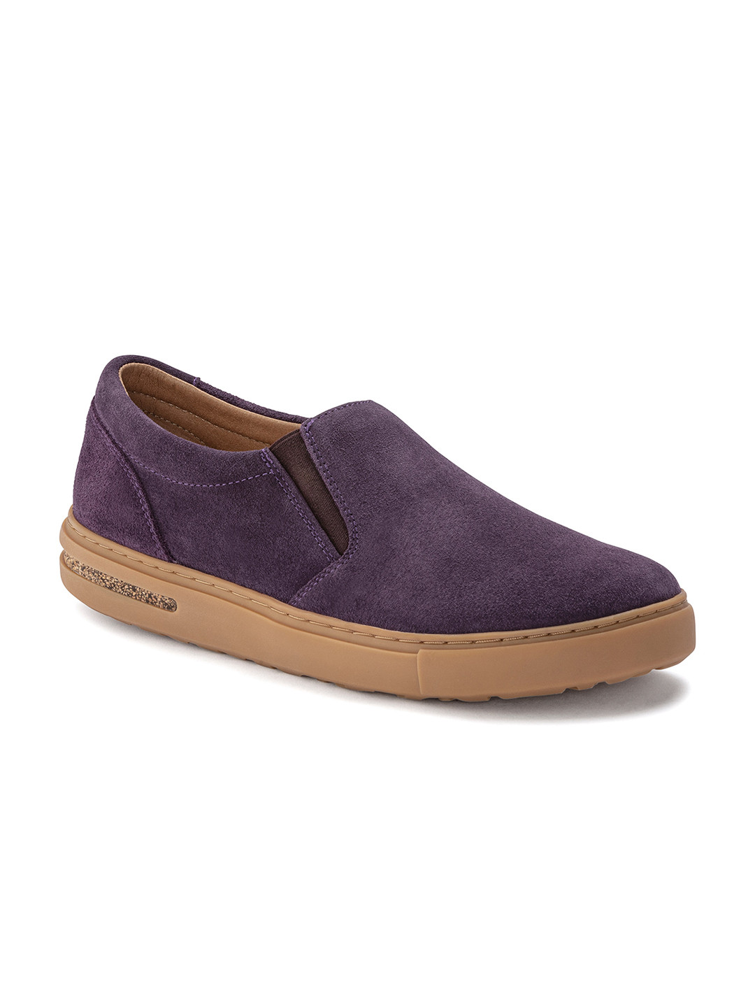 

Birkenstock Oswego Dark Berry Regular Width Suede Leather Low Shoes, Purple