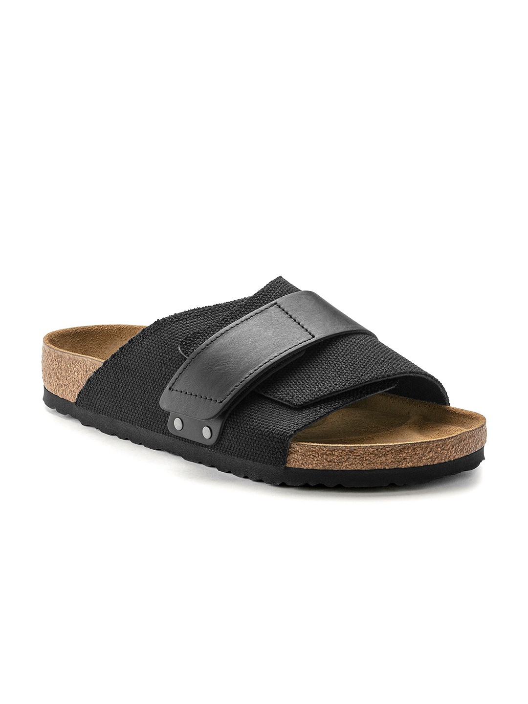 

Birkenstock Men Kyoto Regular Width One-Strap Comfort Sandals, Black