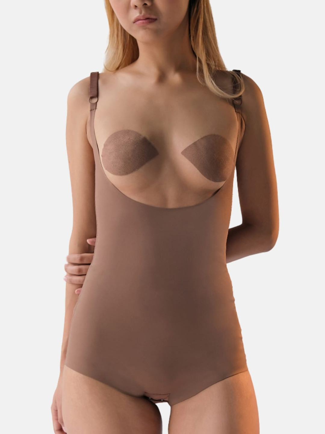 

Butt-Chique Seamless Tummy Shapewear, Brown