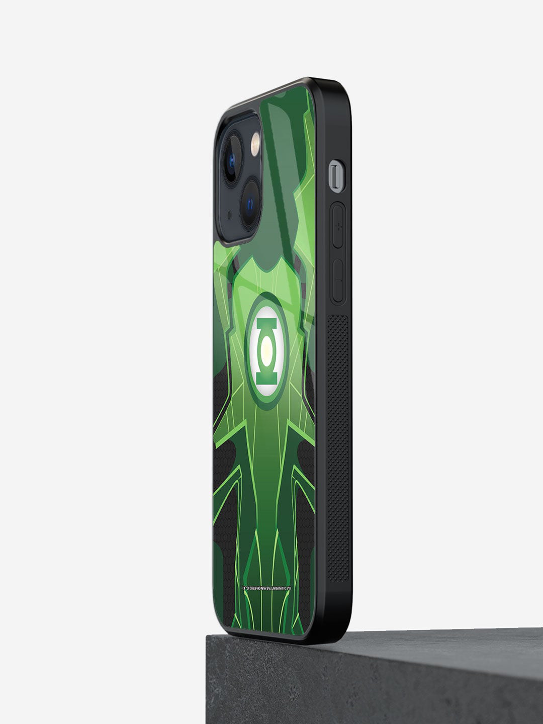 

macmerise Green Lantern Design iPhone 13 Glass Back Case