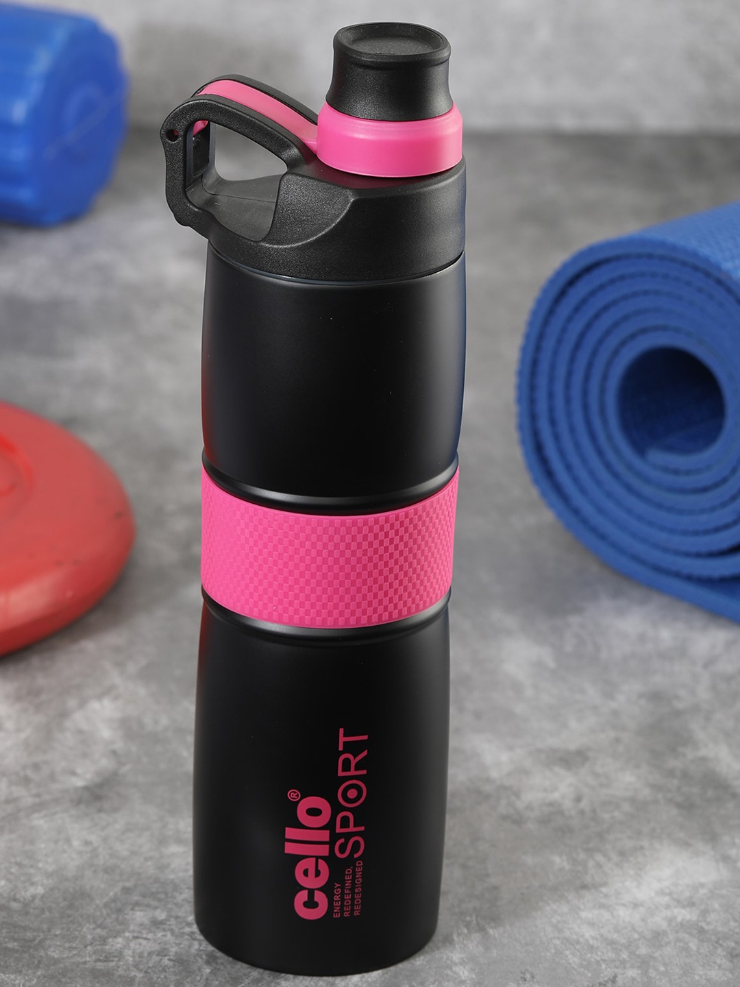 

Cello Force Stainless Steel Water Bottle, Pink