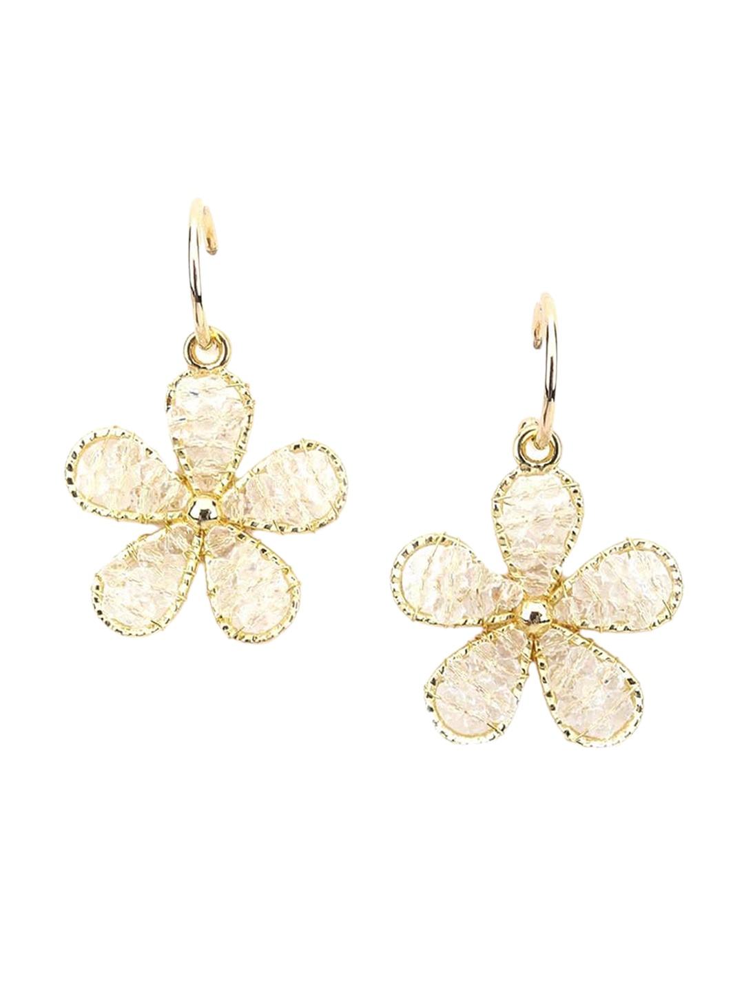 

ODETTE Classic Drop Earrings, White
