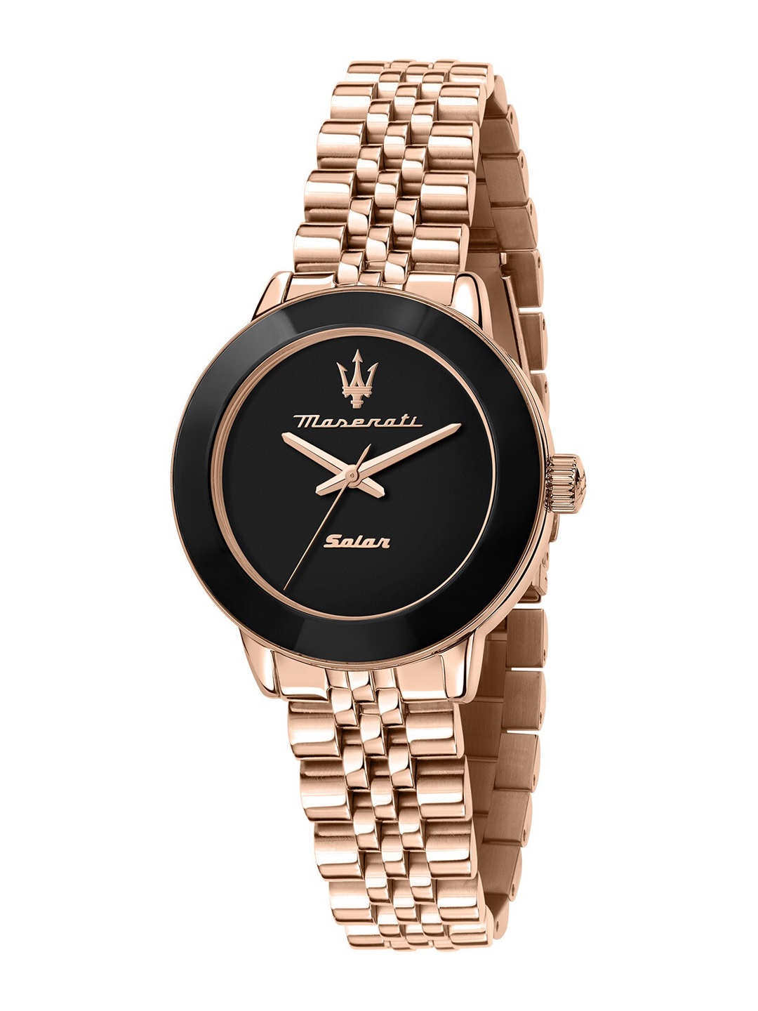 

Maserati Lifestyle Stainless Steel Bracelet Style Analogue Watch R8853145513, Black