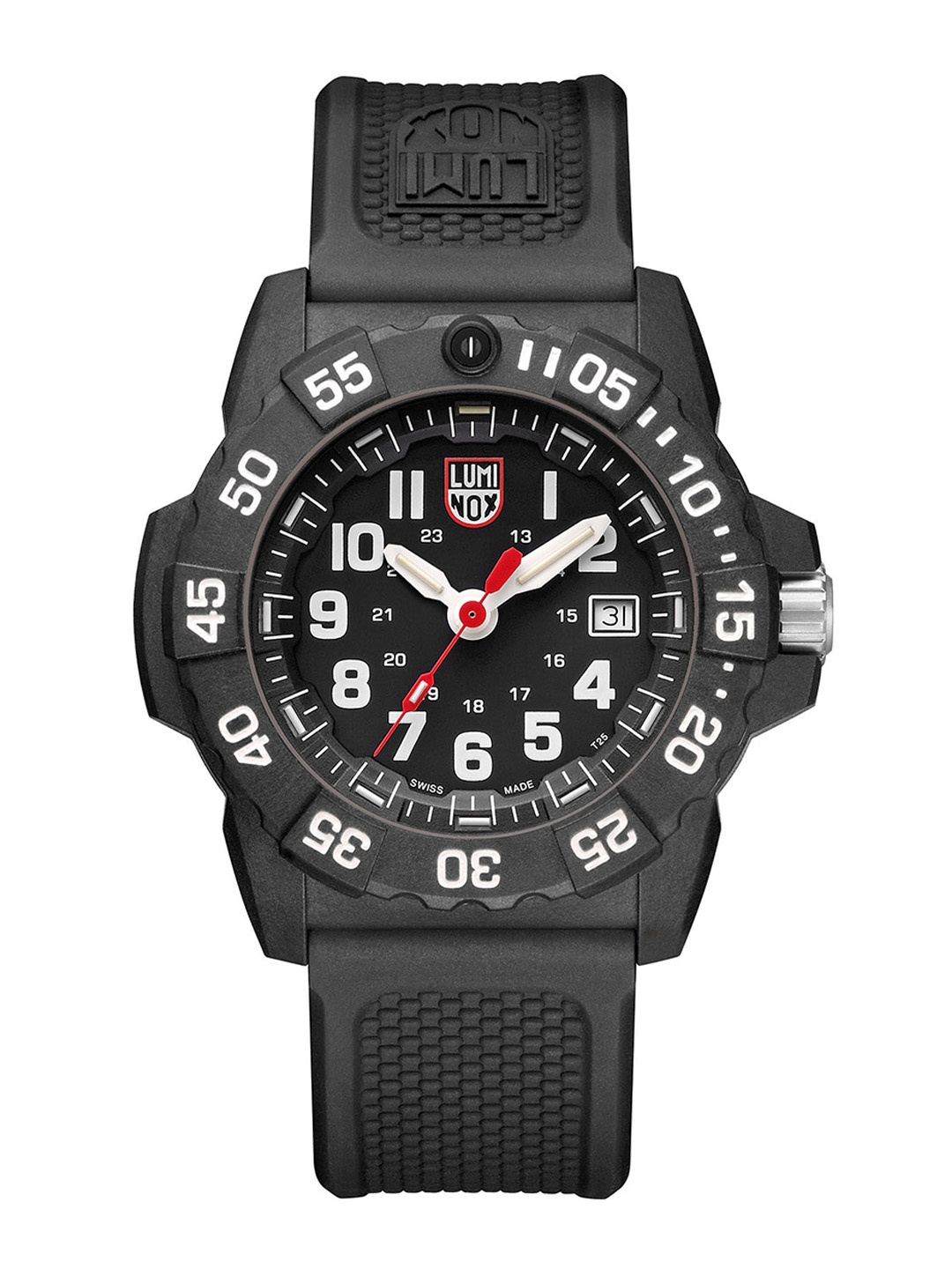 

Luminox MenPrinted Dial & Wrap Around Straps Analogue Watch XS 3501 F, Black