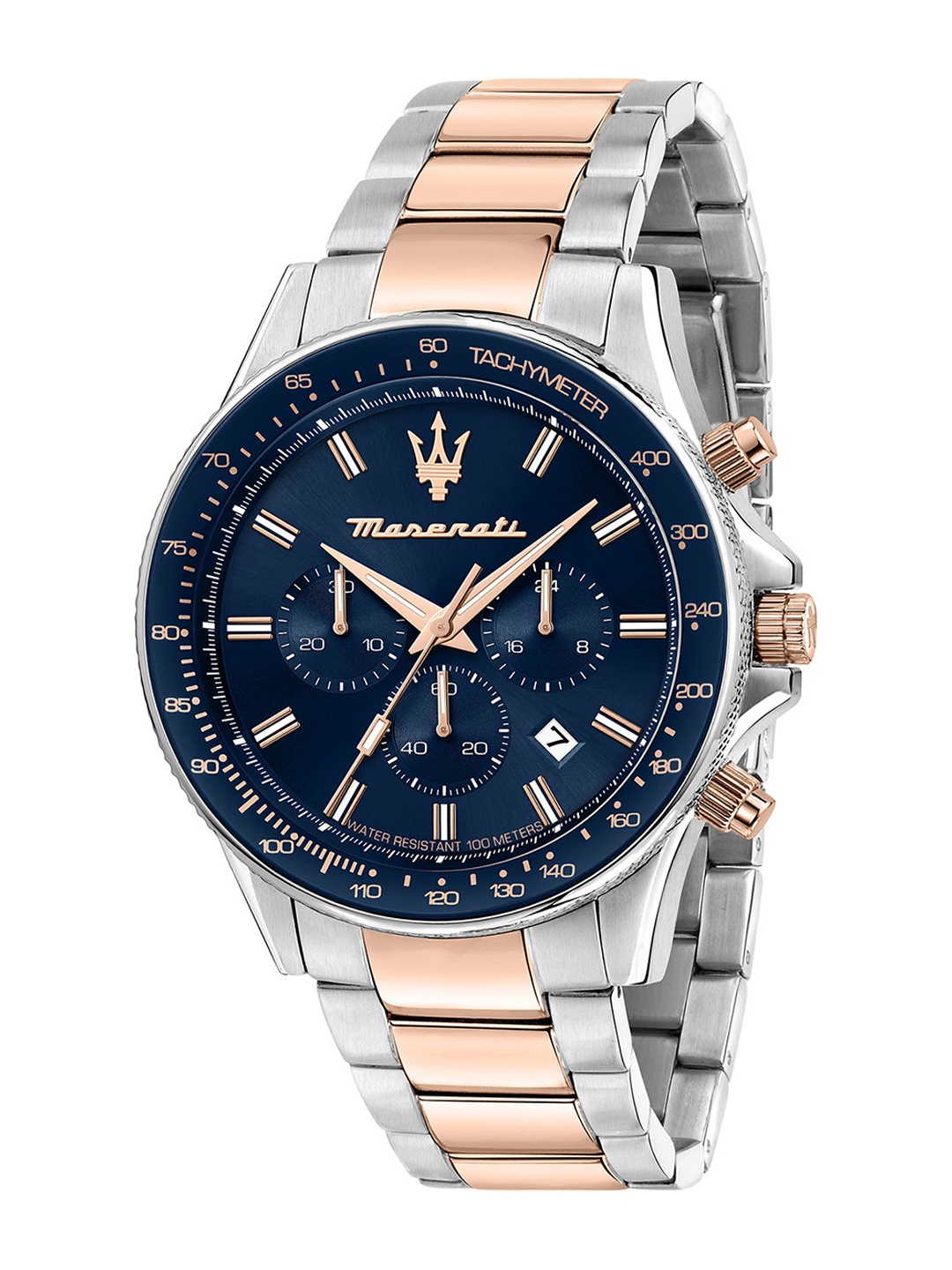 

Maserati Men Bracelet Style Straps Digital Watch R8873640022, Navy blue