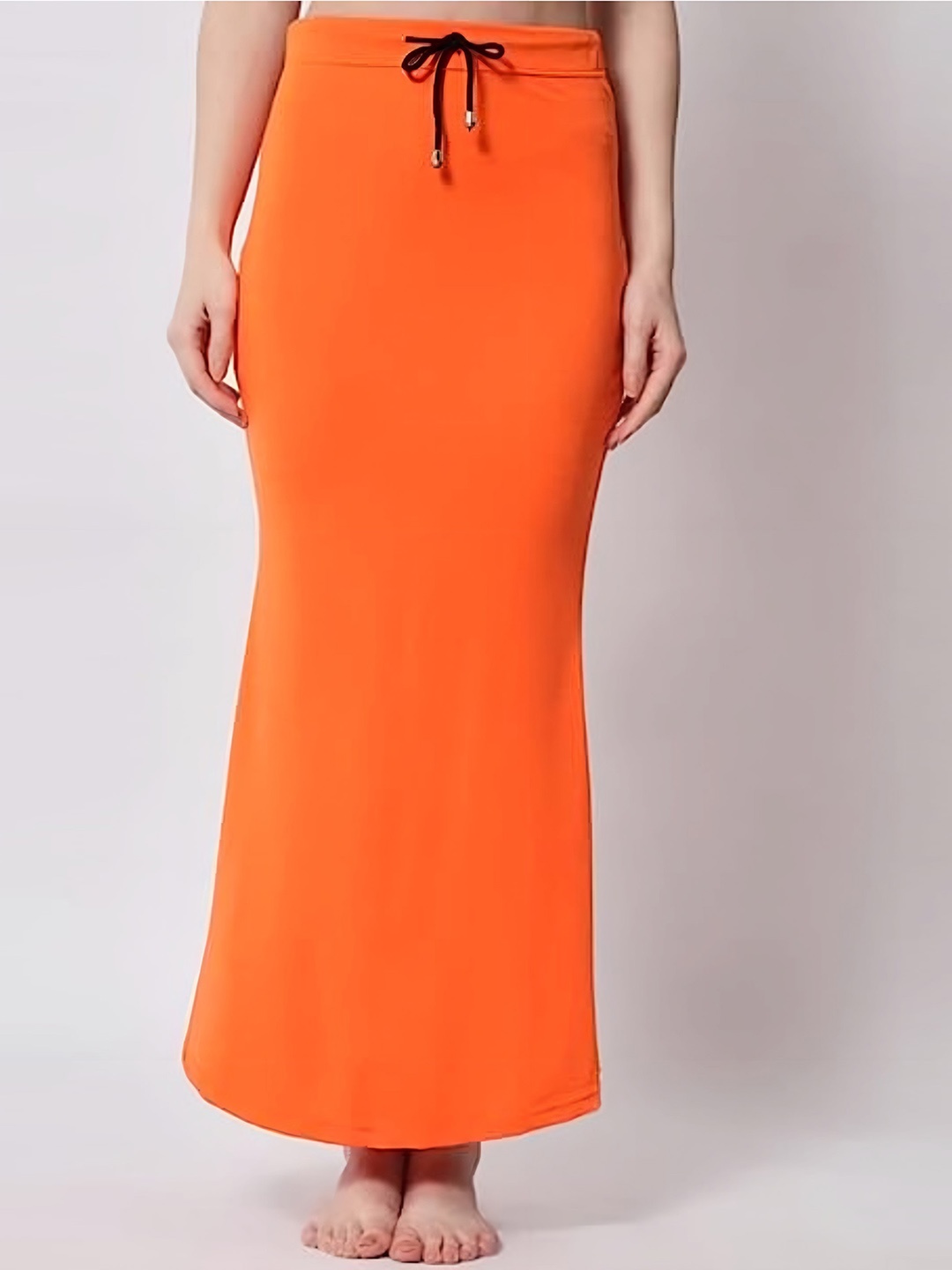 

Hill Islands High Rise Stretchable Mermaid Saree Shapewear, Orange