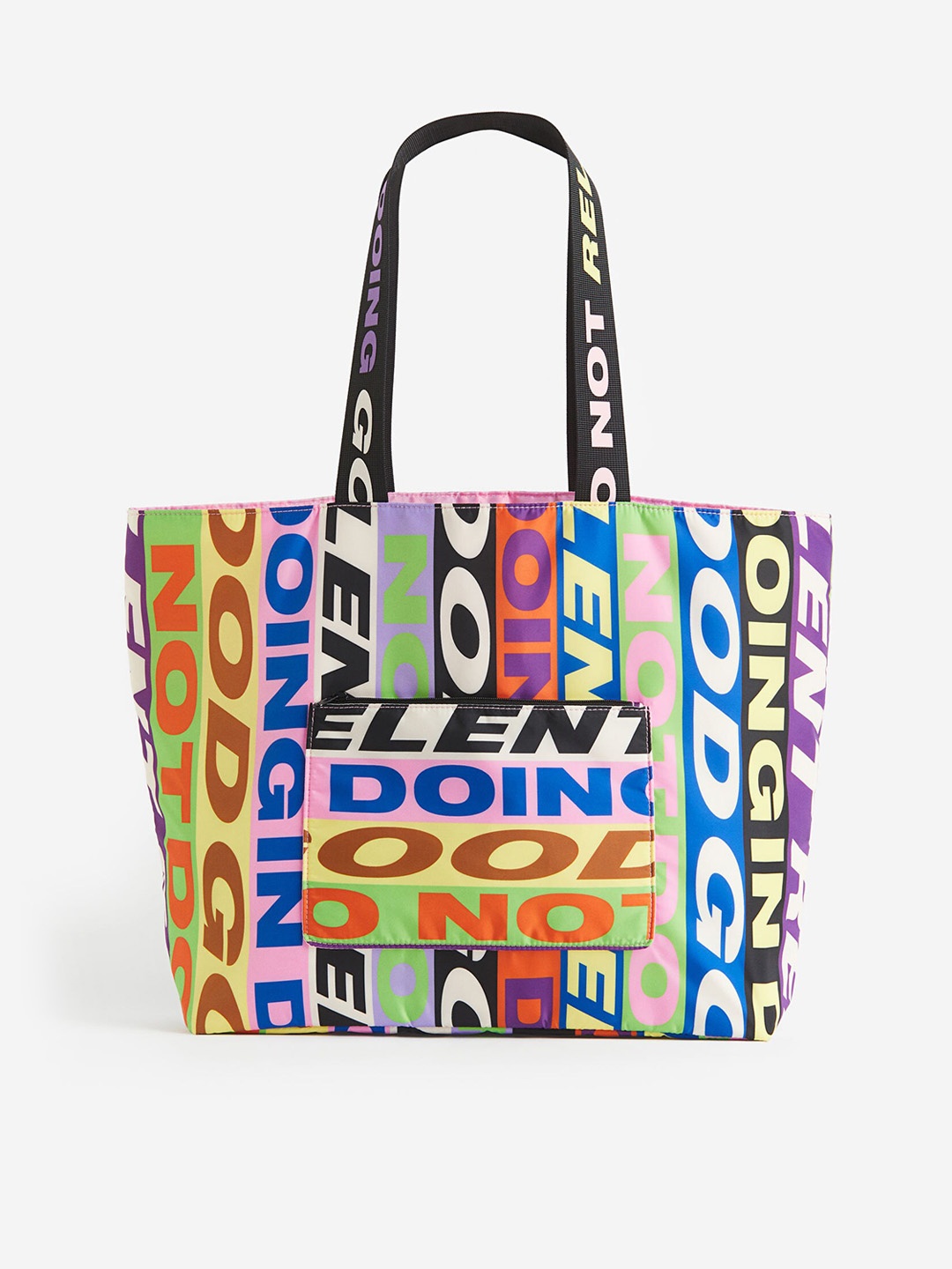 

H&M Large Shopper, Black