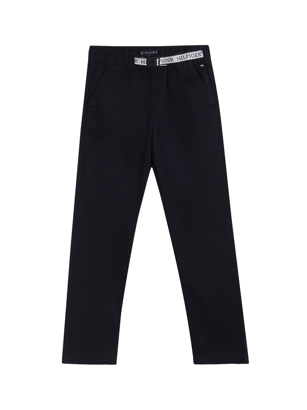 

Tommy Hilfiger Boys MId-Rise Chinos Trousers, Navy blue