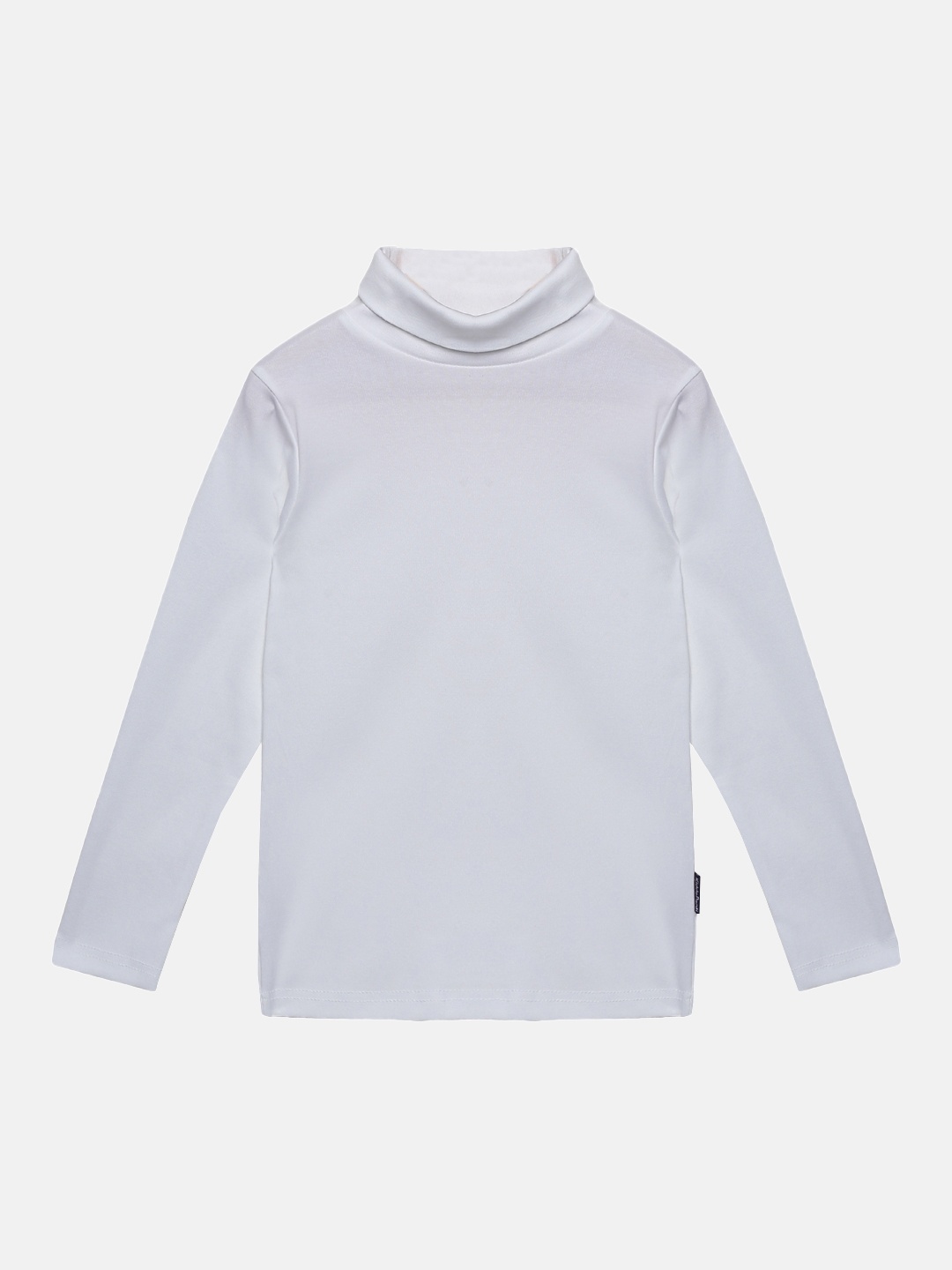 

KiddoPanti kids High Neck Cotton T-shirt, White