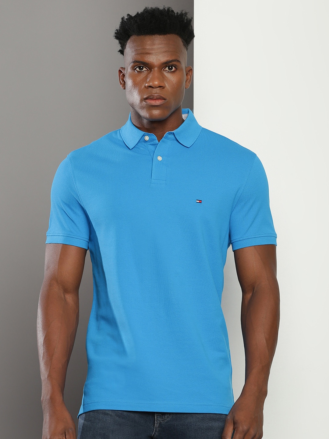 

Tommy Hilfiger Polo Collar Casual T-shirt, Blue