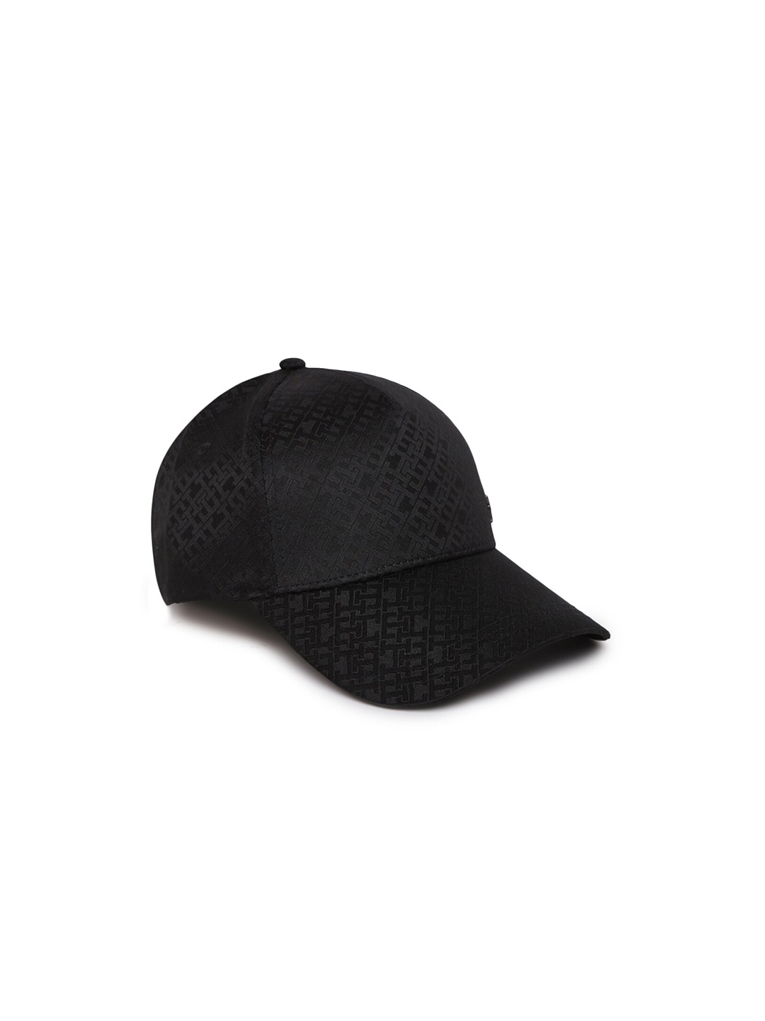

Tommy Hilfiger Men Self Design Baseball Cap, Black