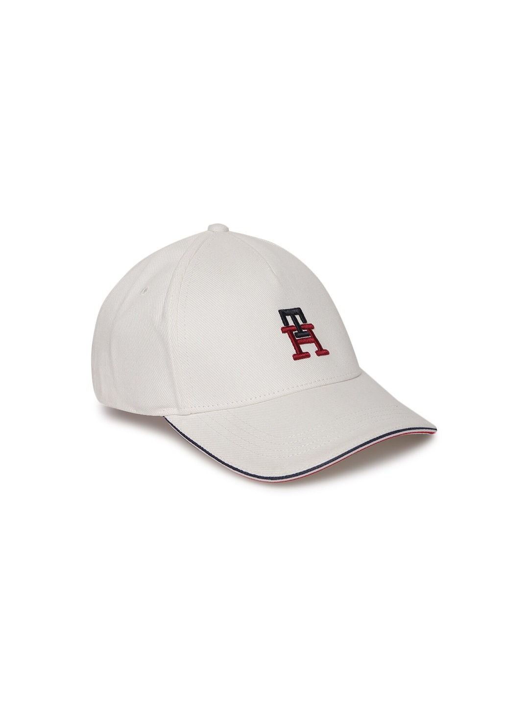 

Tommy Hilfiger Men Embroidered Baseball Cap, Off white