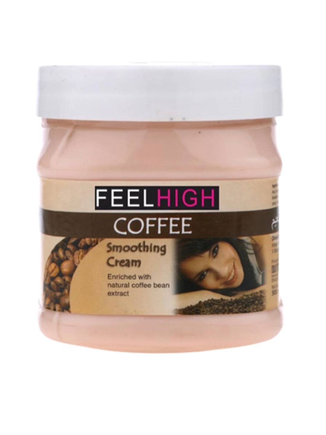 

FEELHIGH Coffee Smoothening Face & Body Cream 500ml, Brown