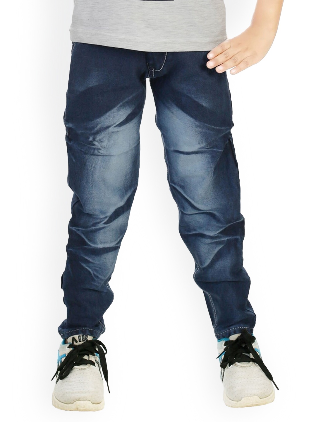 

CELEBRITY CLUB Boys Mid Rise Clean Look Light Fade Jeans, Blue