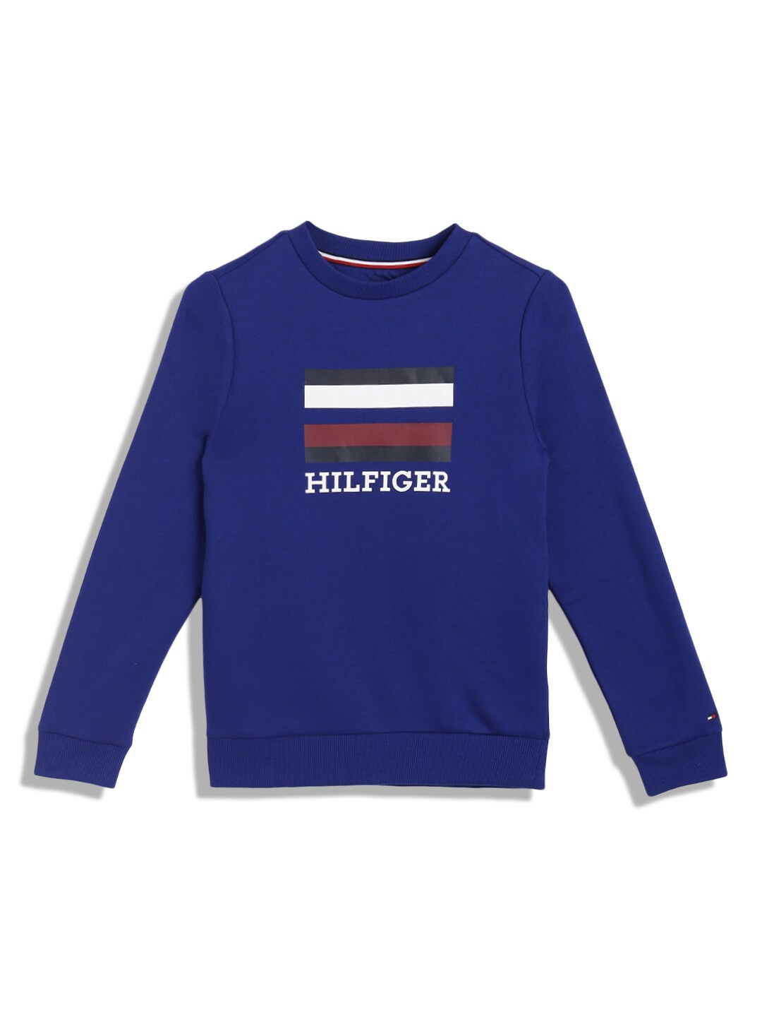 

Tommy Hilfiger Boys Brand Logo Printed Pullover, Blue