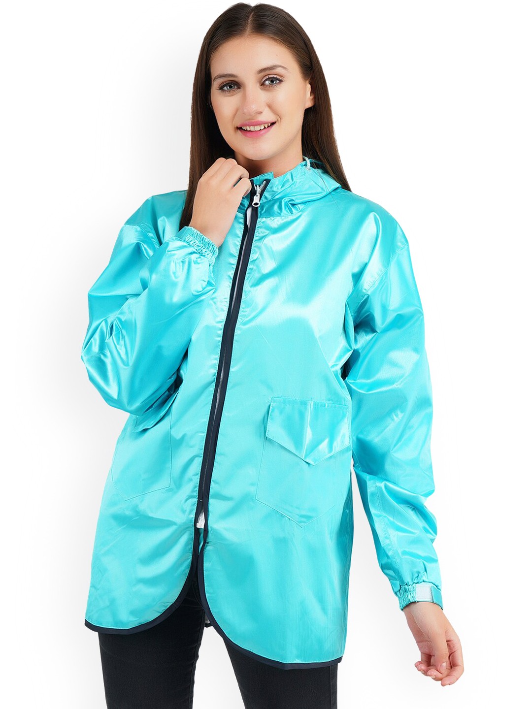 

Super Waterproof Rain Jacket, Blue