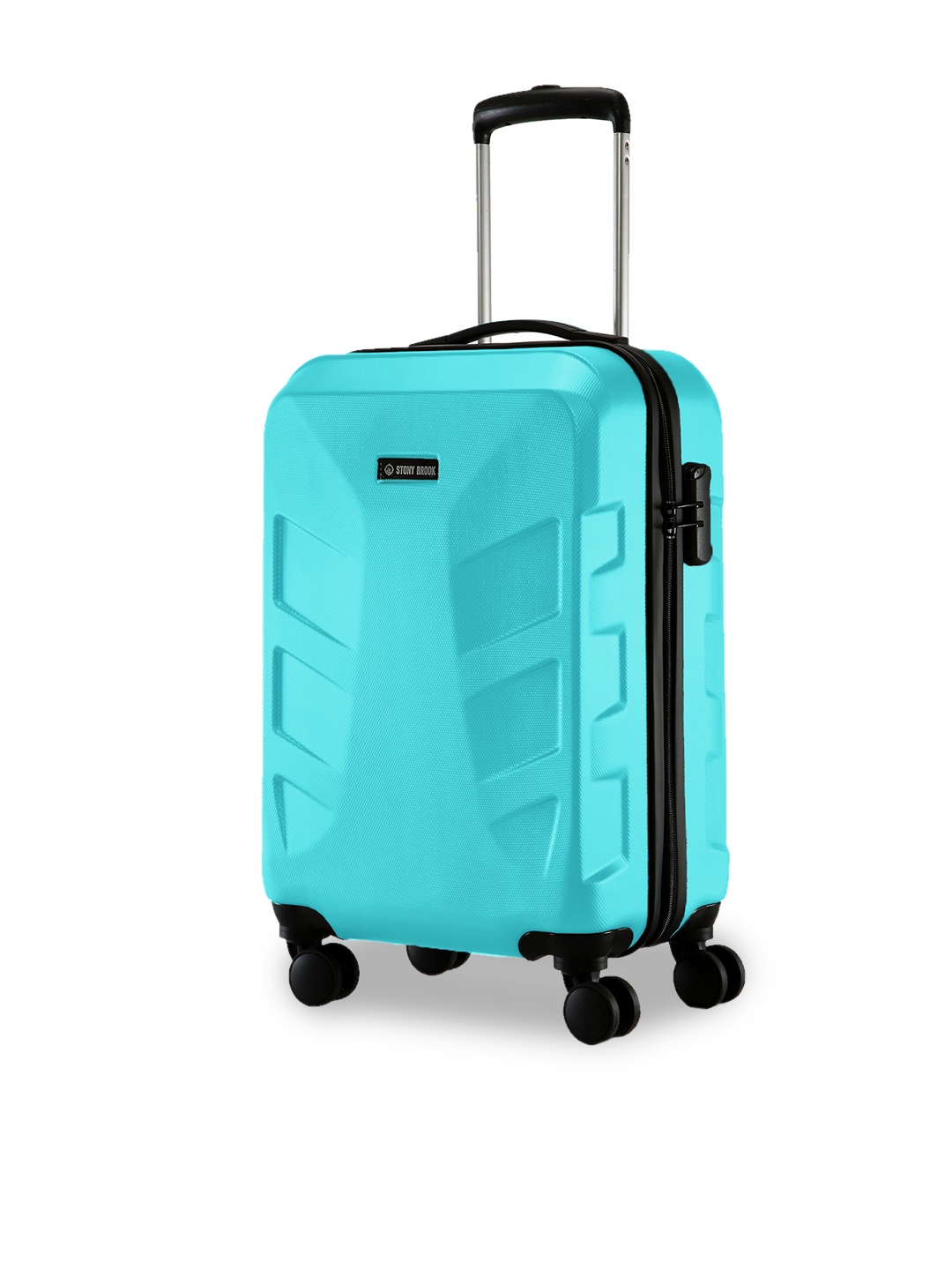 

Stony Brook by Nasher Miles Textured Hard-Sided Cabin Trolley Bag, Teal