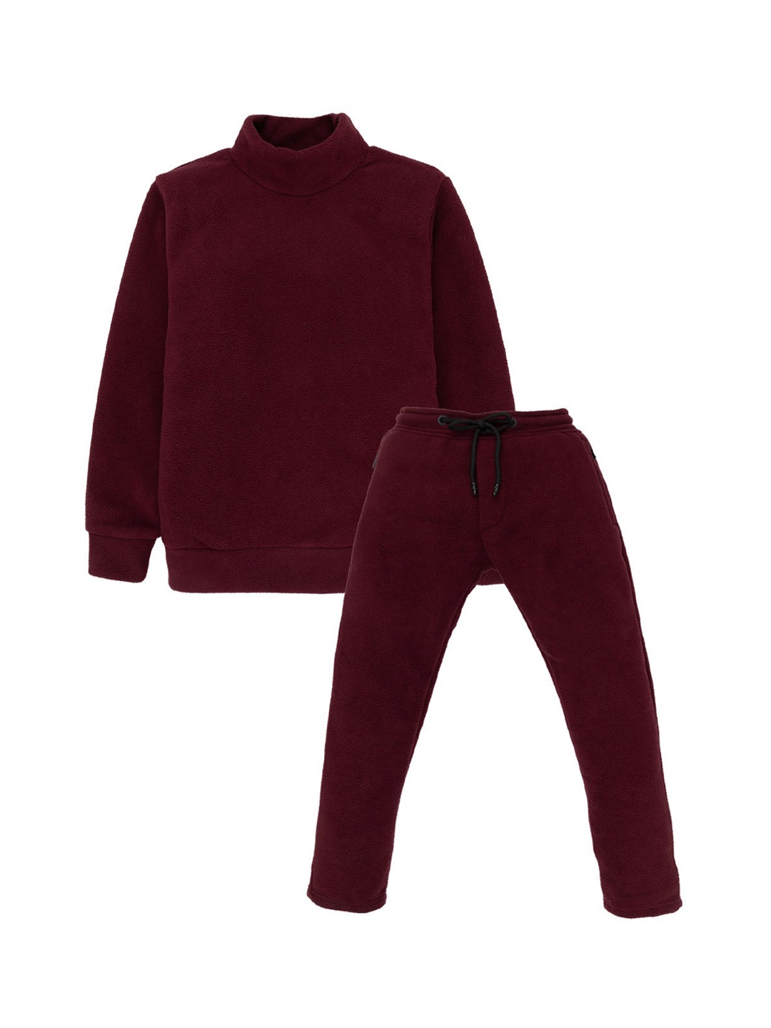 

Status Quo Boys High Neck Tracksuits, Maroon