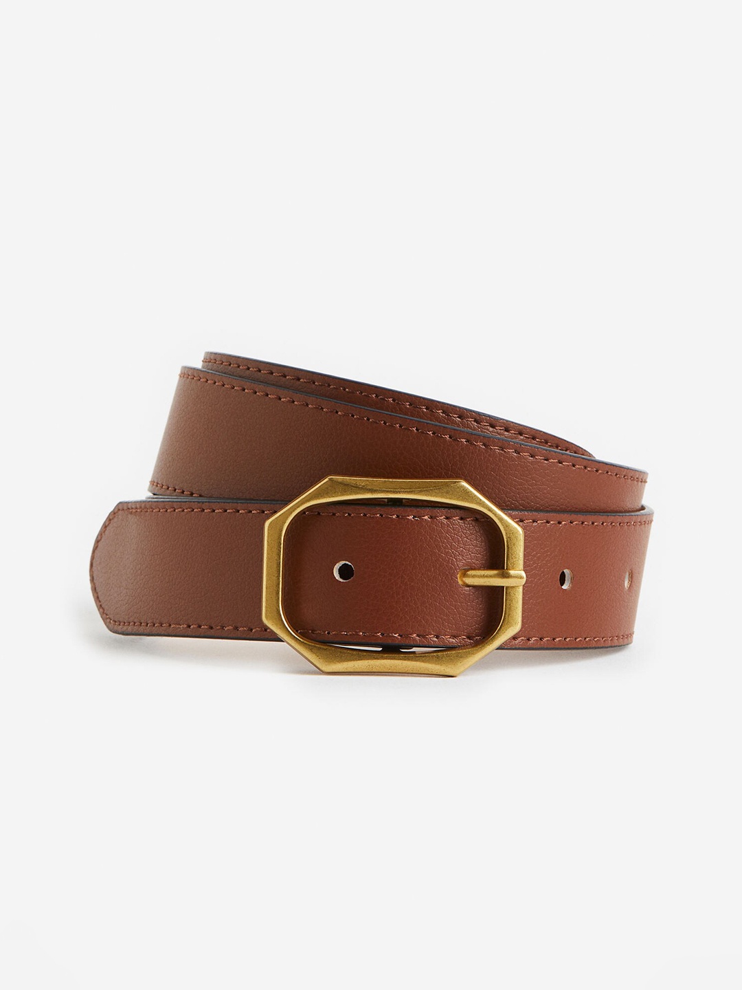 

H&M Women Belt, Brown