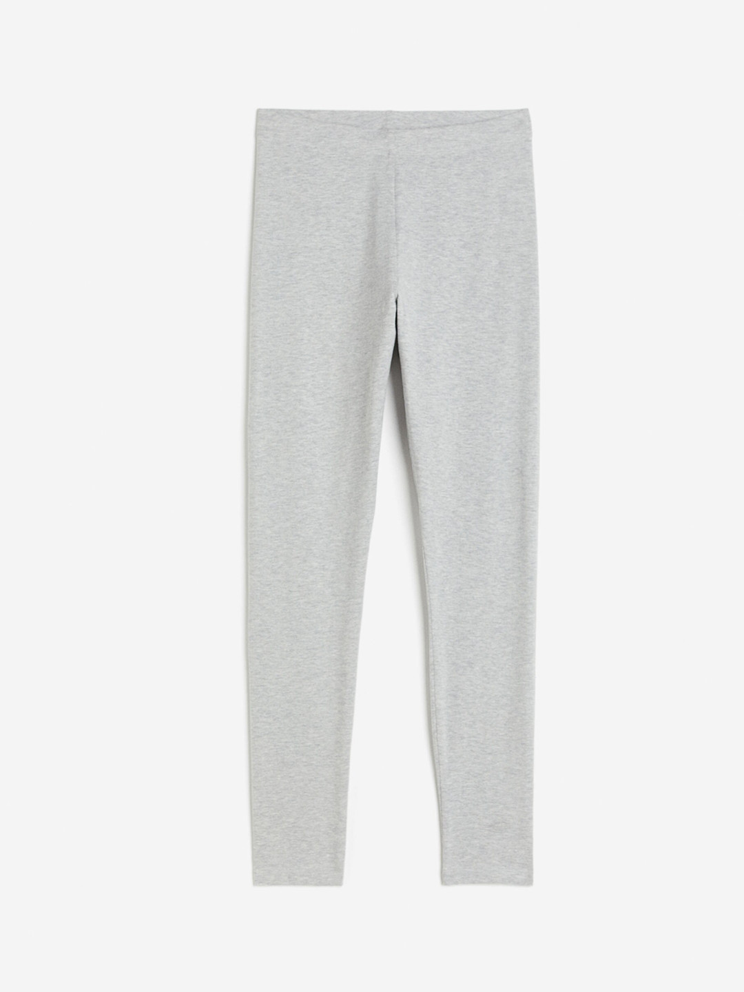 

H&M Women Cotton Jersey Leggings, Grey