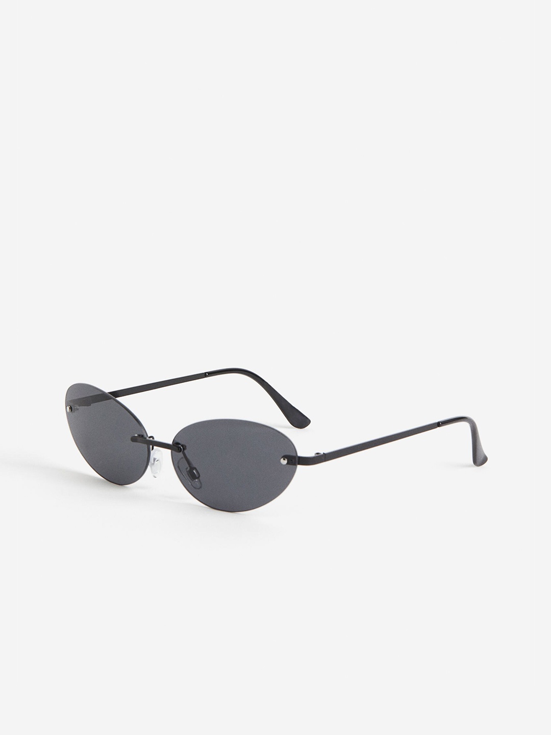 

H&M Women Oval Sunglasses 1192006001, Black