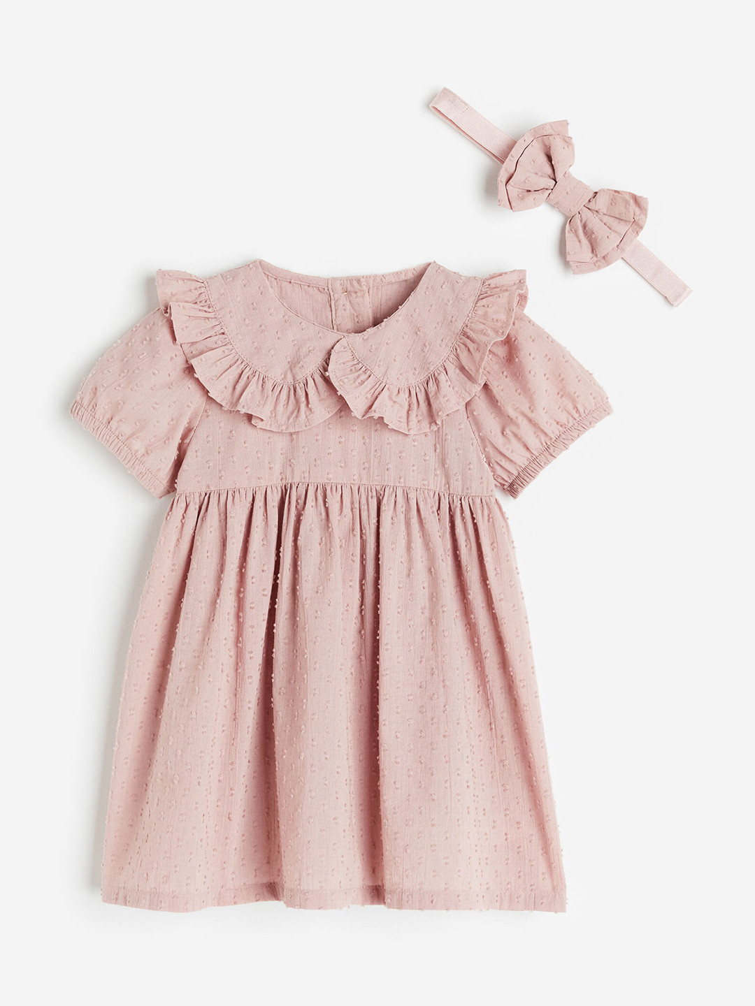 

H&M Infant Girls 2-Piece Dress Set, Pink