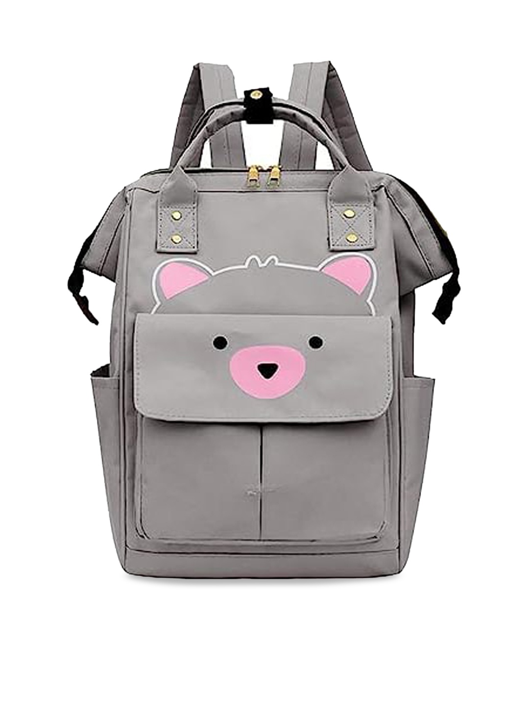 

HOUSE OF QUIRK Printed Lightweight Maternity Diaper Backpack, Grey