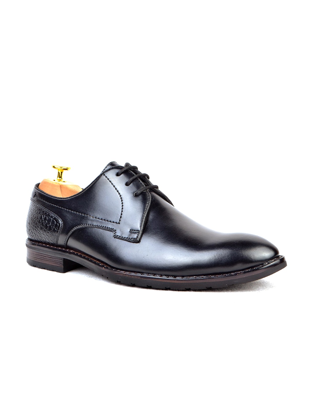 

Cliff Fjord Men APOLLO - THE URBANE Textured Formal Derbys, Black