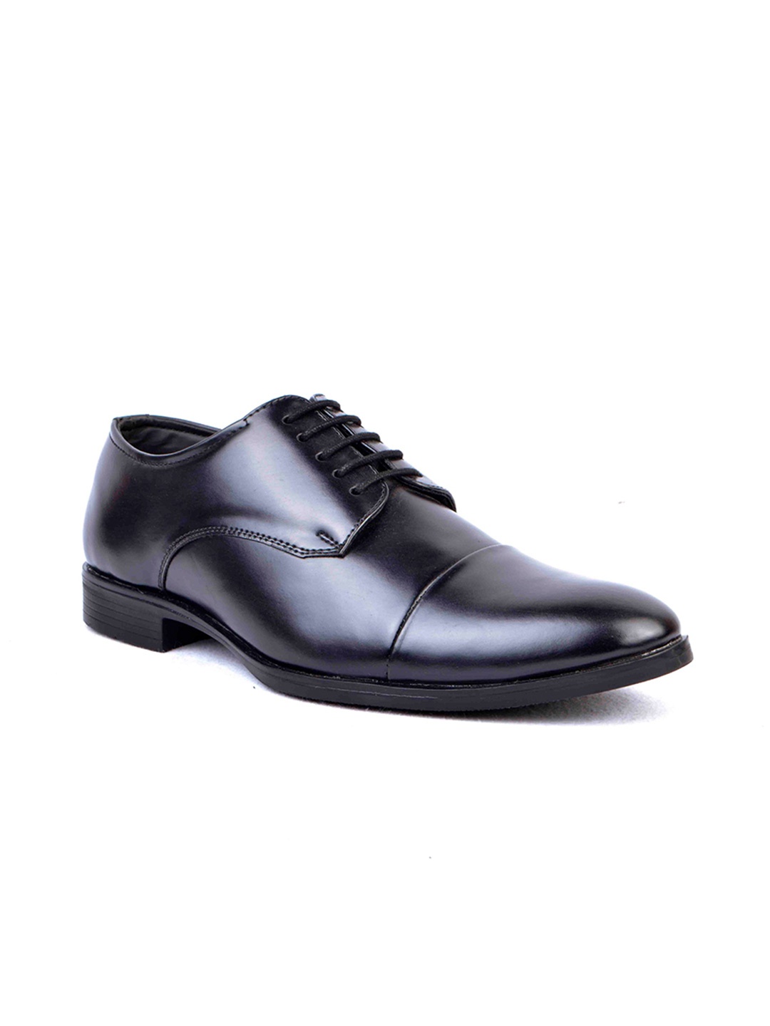 

Cliff Fjord Men Vilmad Round-Toe Formal Derbys, Black