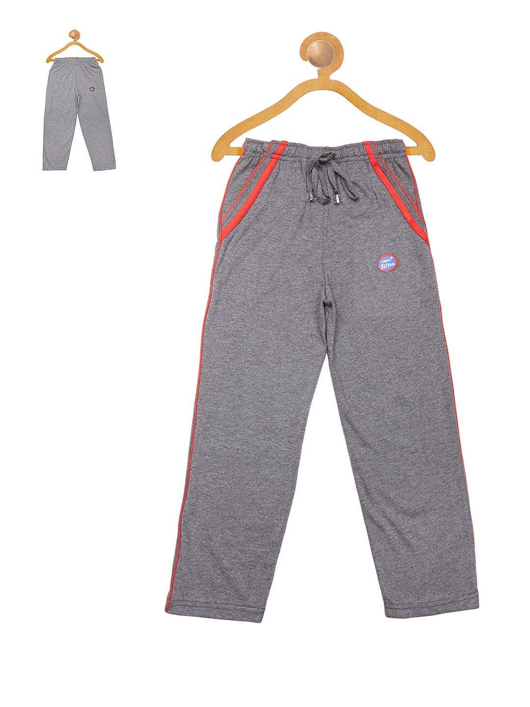 

VIMAL Boys Pack of 2 Slim Fit Track Pants, Grey