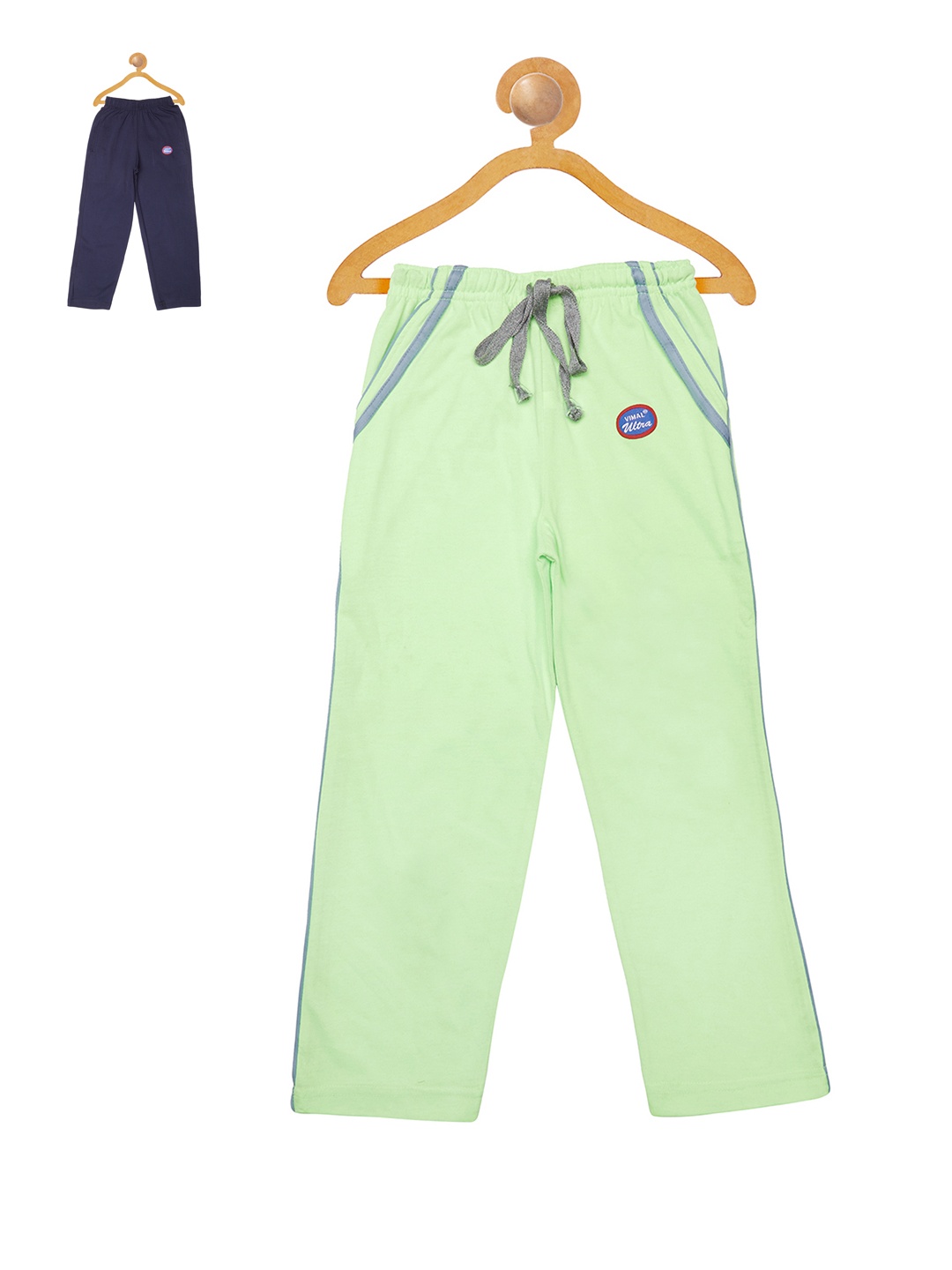 

VIMAL Boys Pack of 2 Slim Fit Track Pants, Green