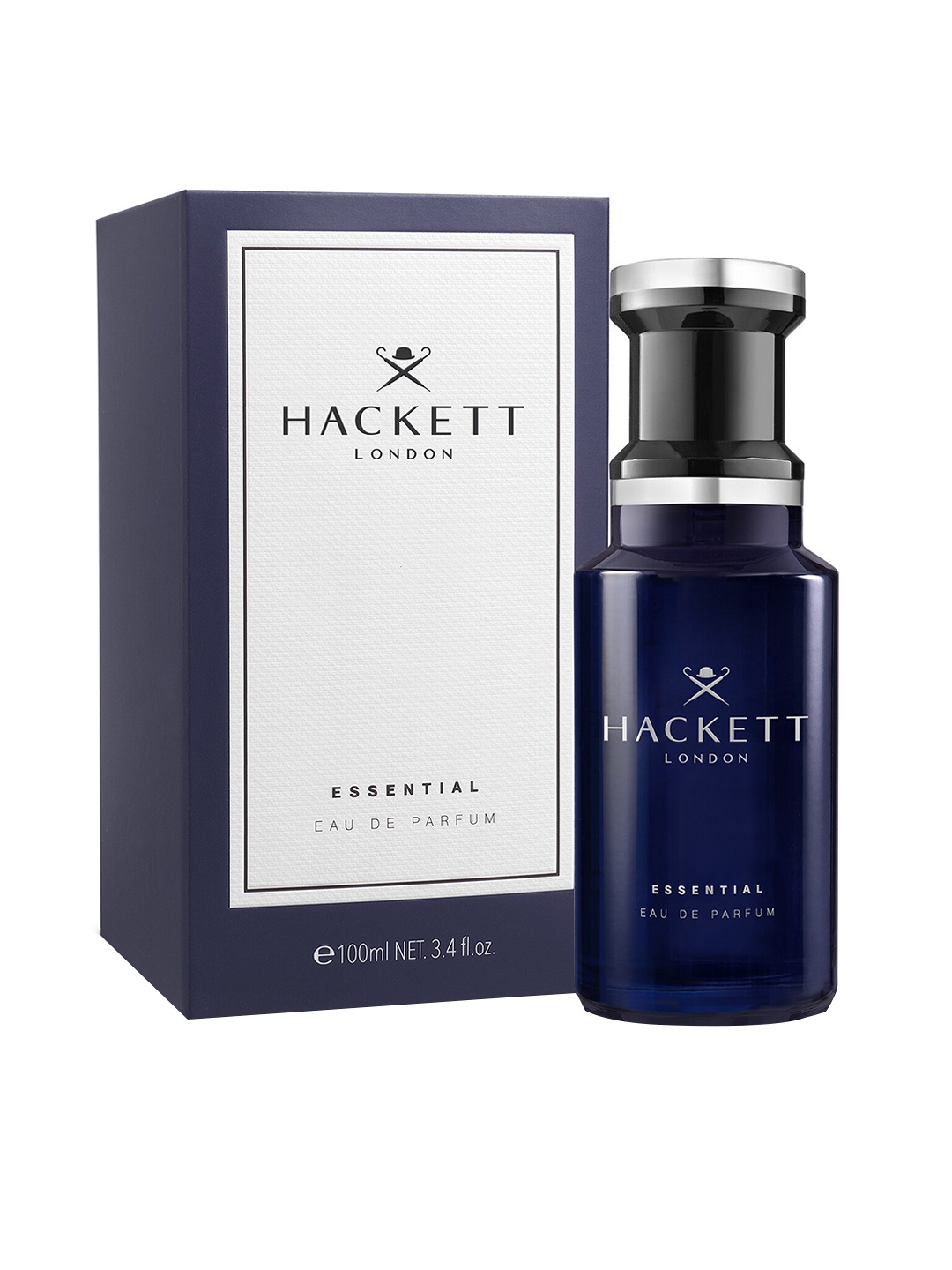 

Hackett Men Essential Eau De Parfume - 100 ml, Navy blue