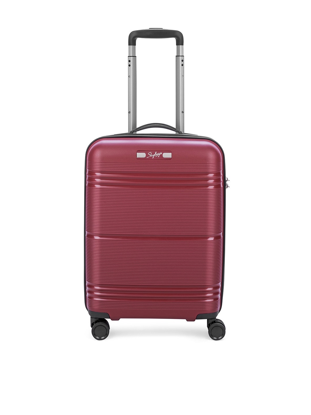 

Skybags Hard -Sided Cabin Trolley Suitcase, Maroon