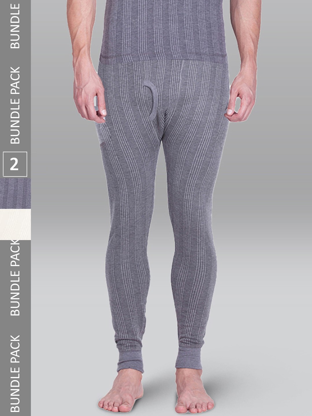 

INFERNO Men Pack Of 2 Assorted Thermal Trousers