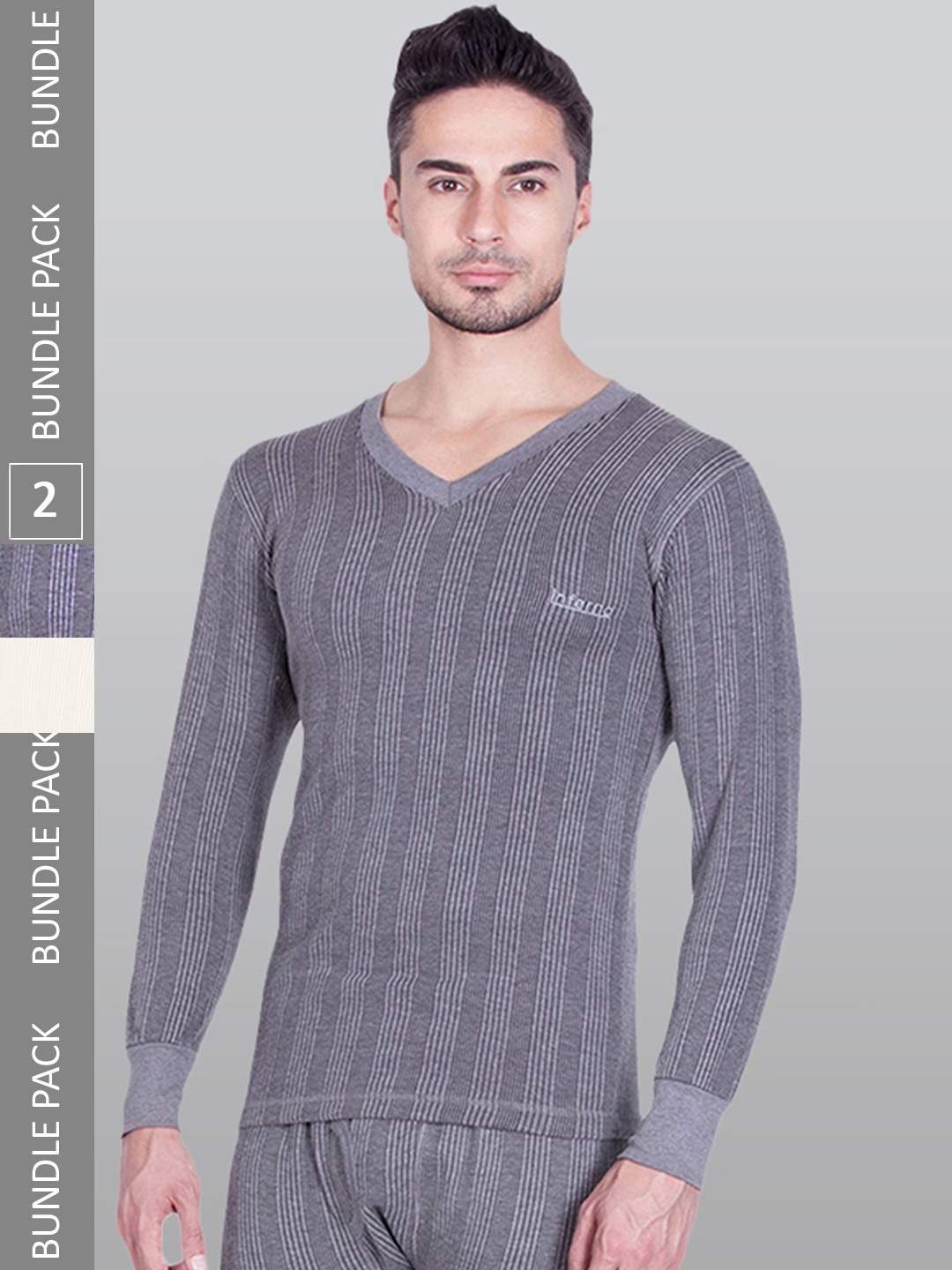 

INFERNO Pack Of 2 Assorted Thermal Tops
