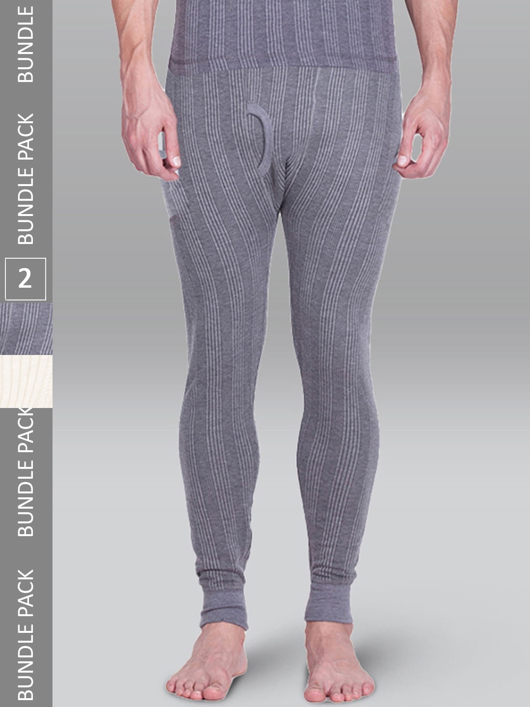 

INFERNO Men Pack Of 2 Assorted Thermal Bottoms