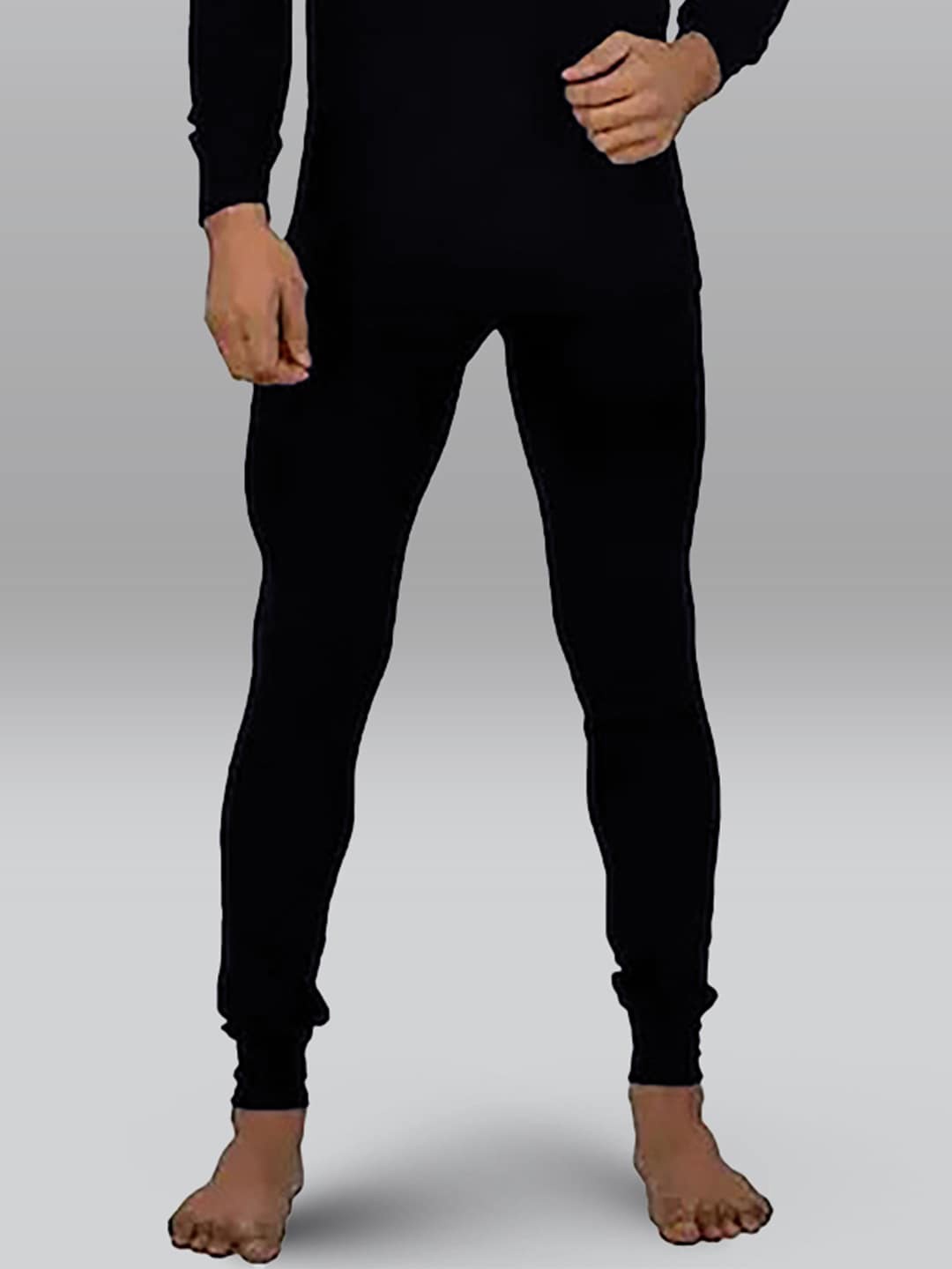 

INFERNO Men Cotton Thermal Trousers, Navy blue