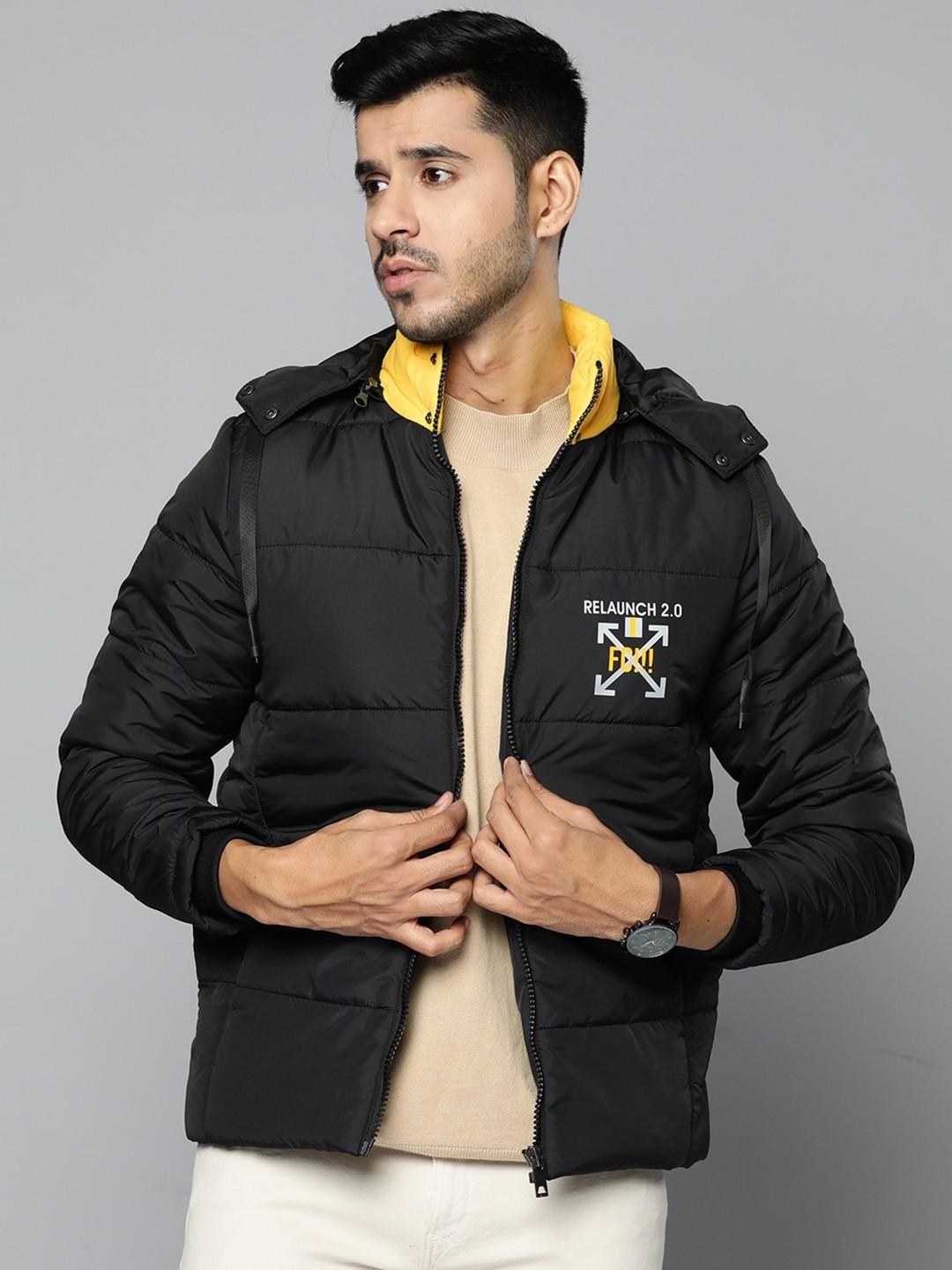 

Fort Collins Hooded Padded Jacket, Black