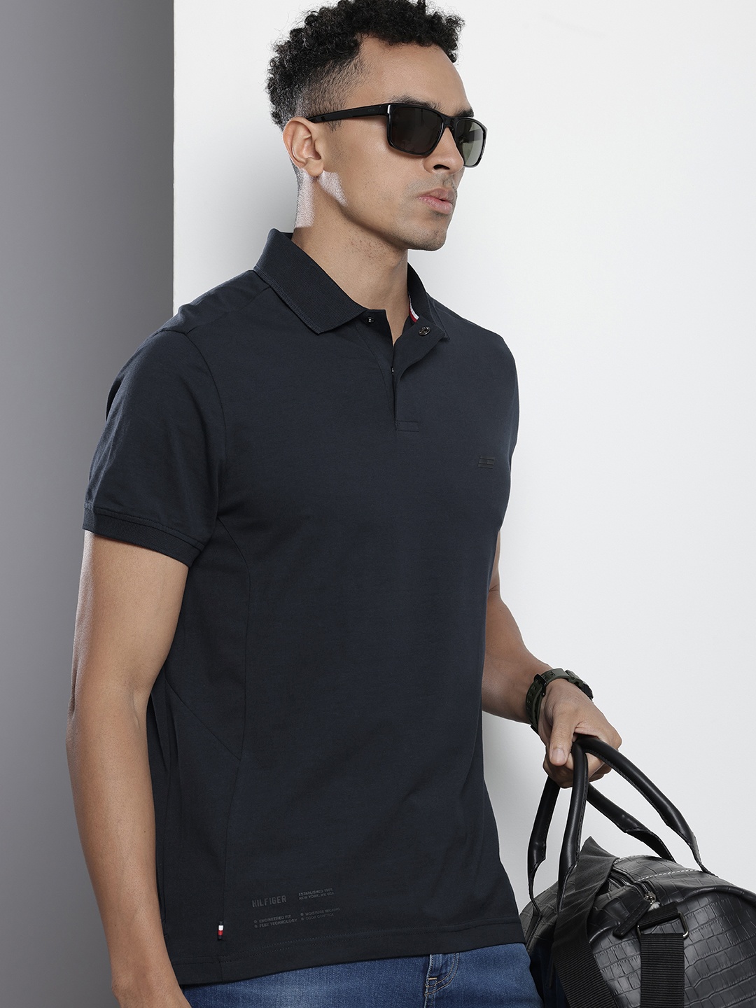 

Tommy Hilfiger Polo Collar Casual T-shirt, Navy blue