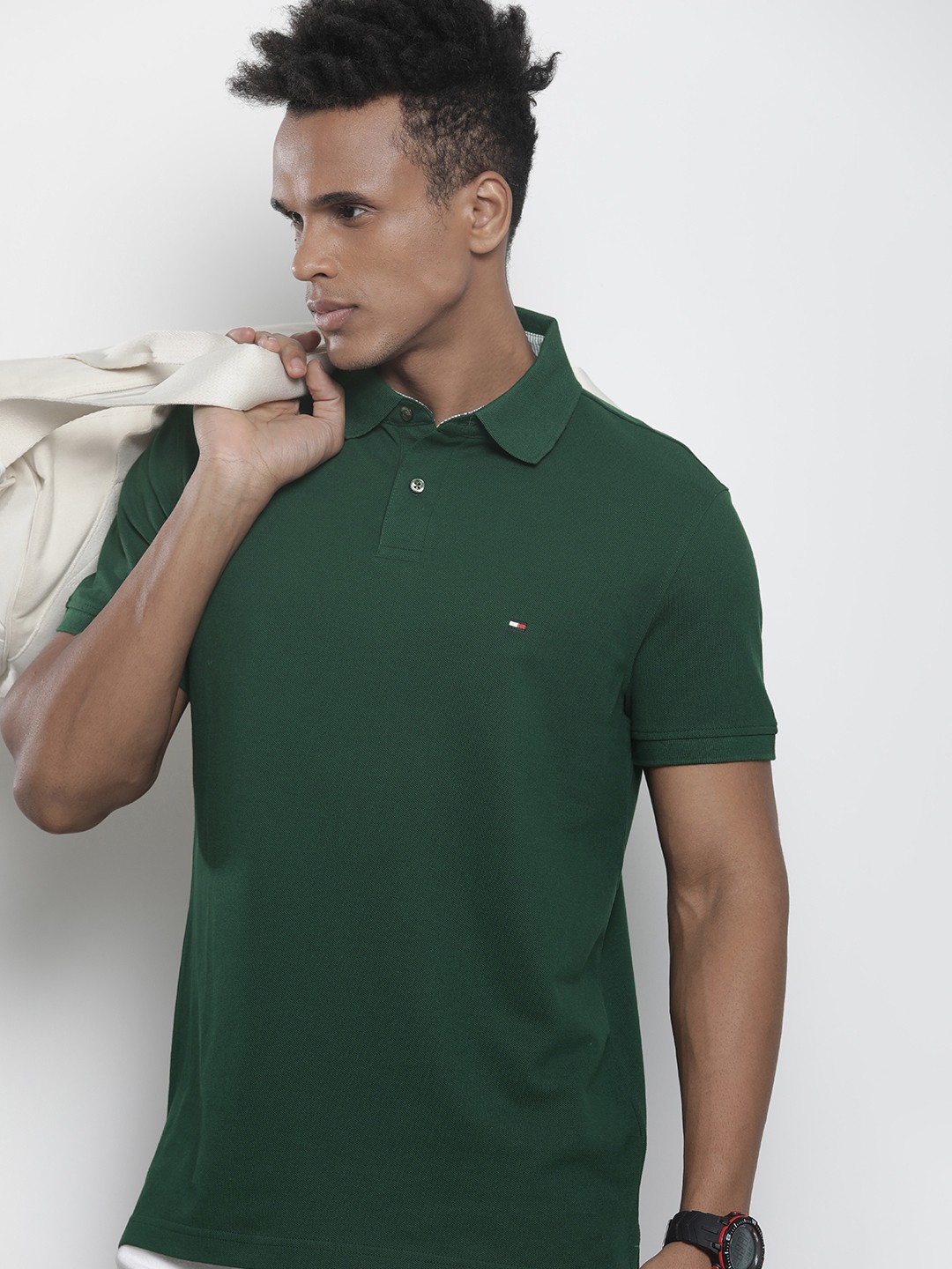 

Tommy Hilfiger Polo Collar T-shirt, Green