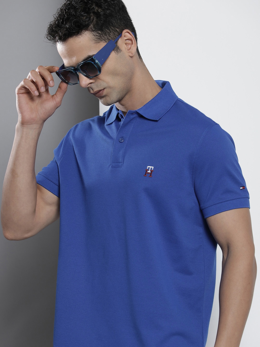 

Tommy Hilfiger Polo Collar T-shirt, Blue
