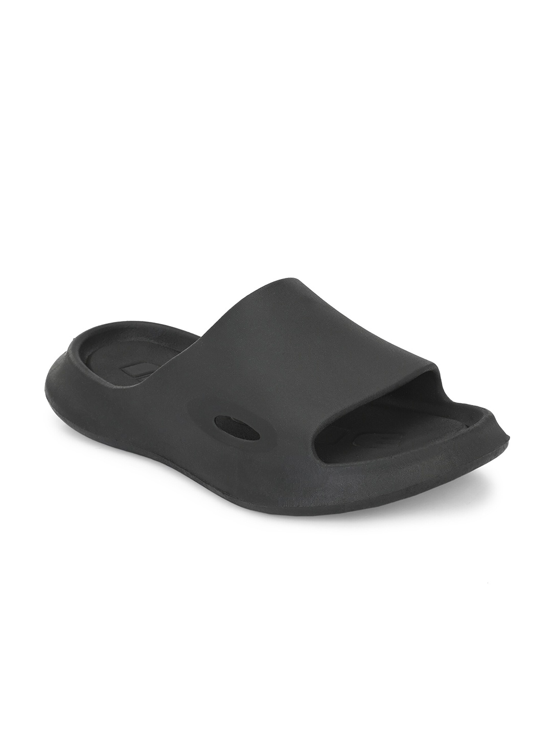 

MENGLER Men Slip On Sliders, Black