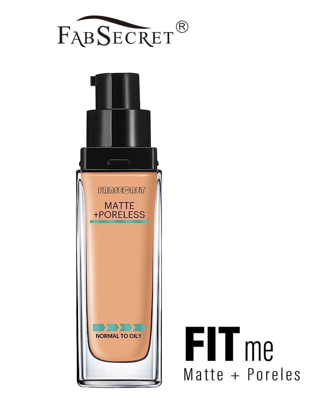 

Fabsecret Fit Me! Matte & Poreless Liquid Foundation 30ml - Classic Ivory 120, Peach