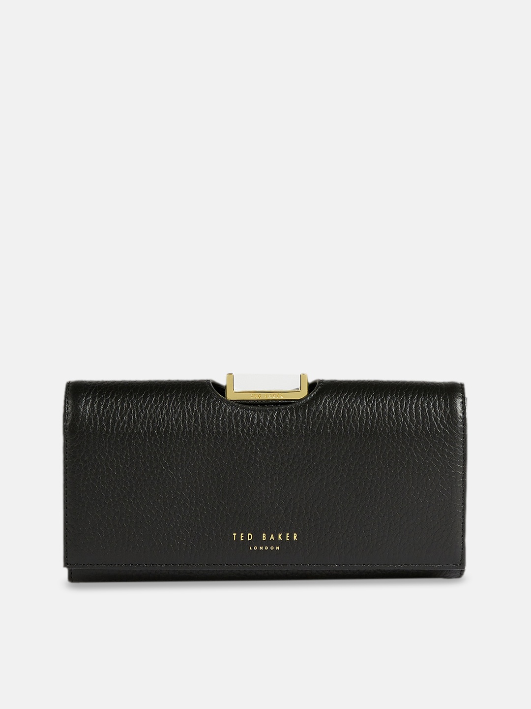 

Ted Baker Textured Leather Purse, Black